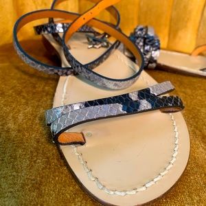 Lavorazione Artigiana da Constanzo Capri Sandals Size 38